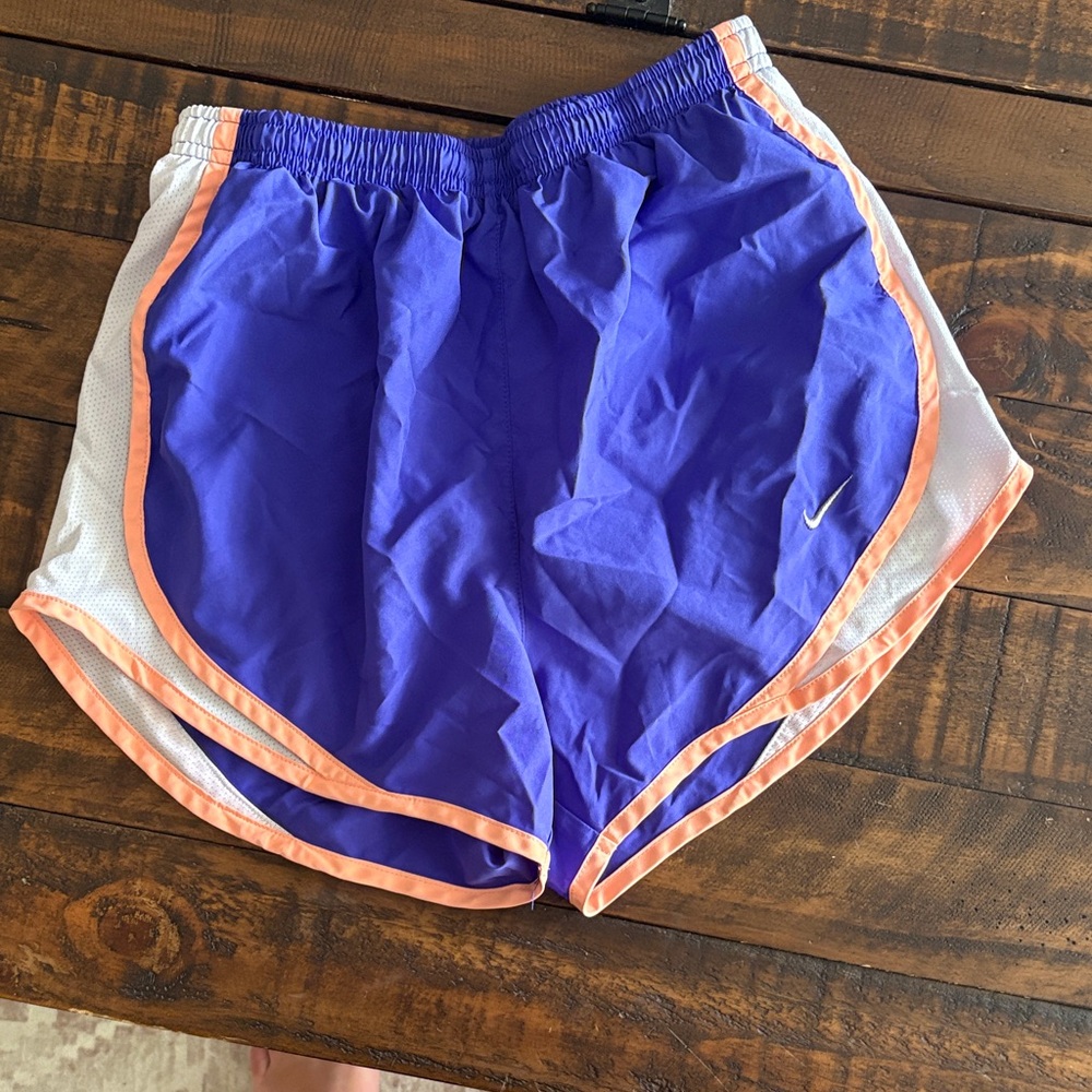 Nike Purple and White Athletic Shorts Women’s XS